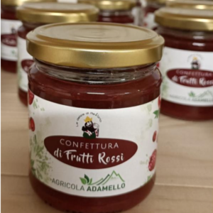 Confettura di mirtilli 200gr (70% di frutta)